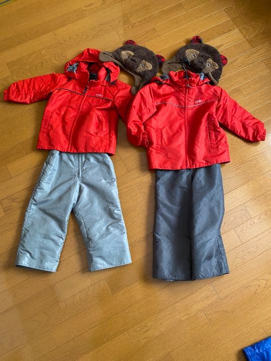 スキーウエア　セット　110cm 100cm2点セット　年子　双子