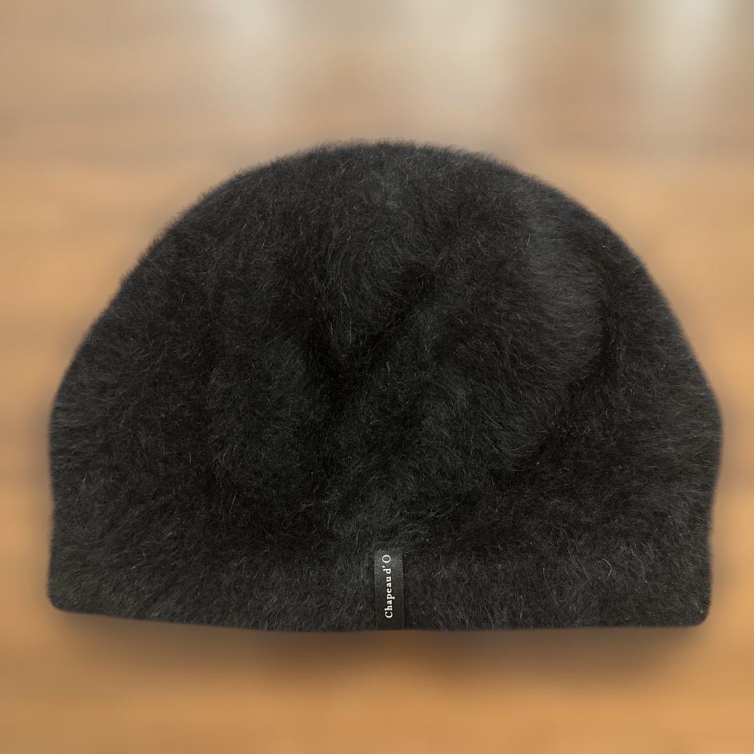 【y】Chapeau d' O AG Beret Beanie ブラック
