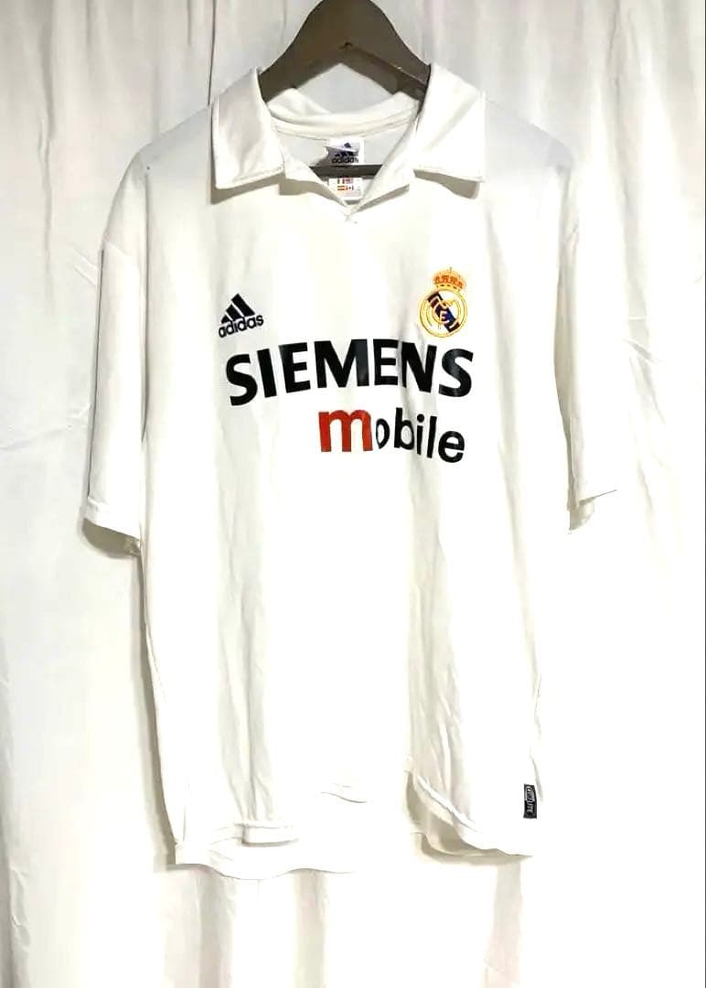 02-03年100周年 レアルマドリード　サイズ 2XO(3L)ビックシルエット