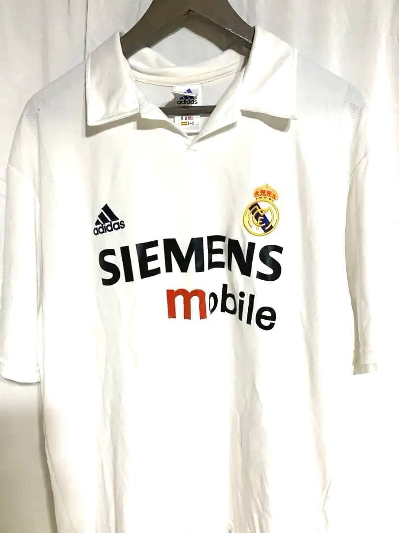 02-03年100周年 レアルマドリード　サイズ 2XO(3L)ビックシルエット