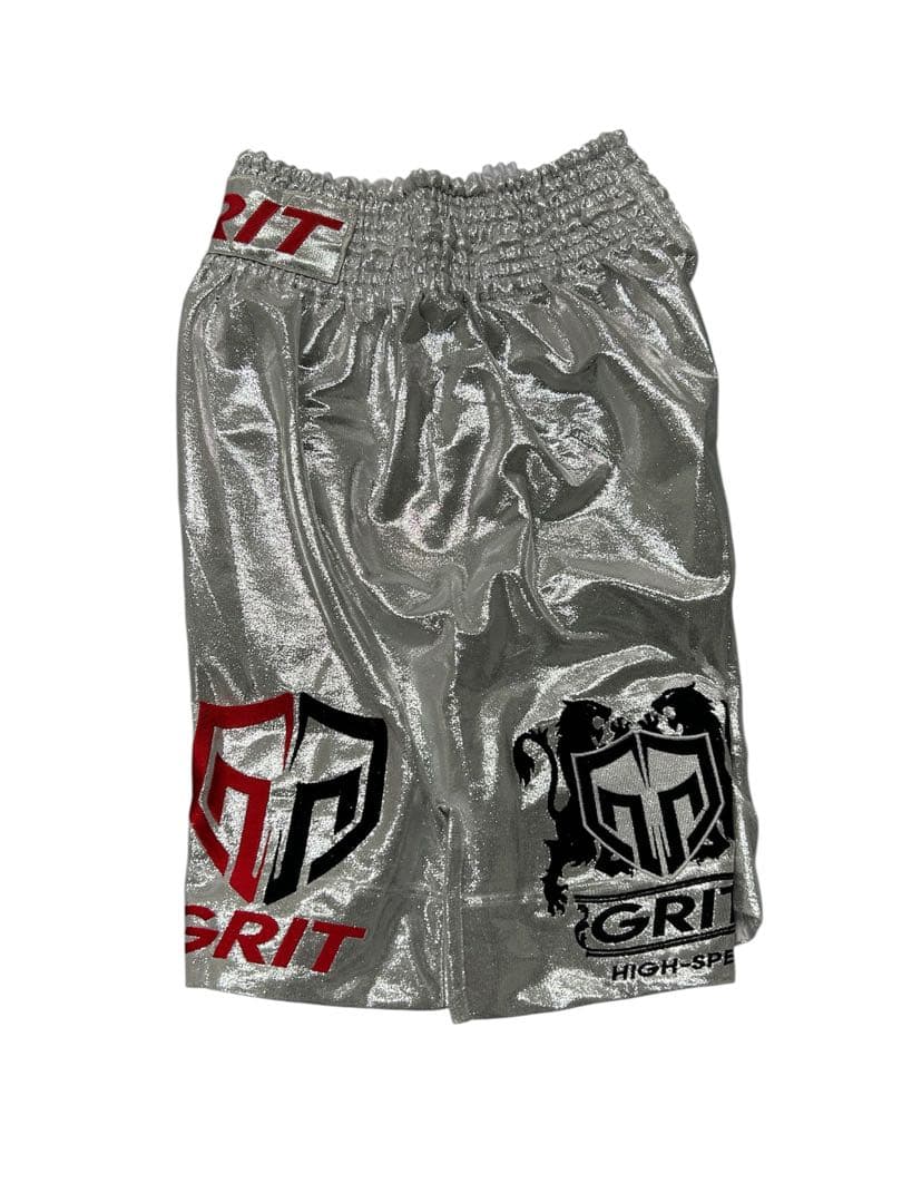 GRIT BOXING LONG SHORTS WH LAME ショーツ
