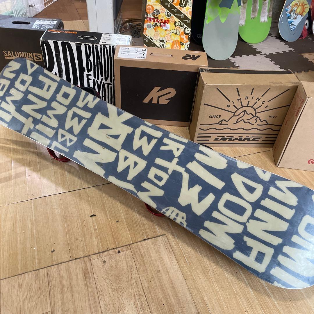 BURTON　バートン　スノーボードセット　CUSTOMバインディング付