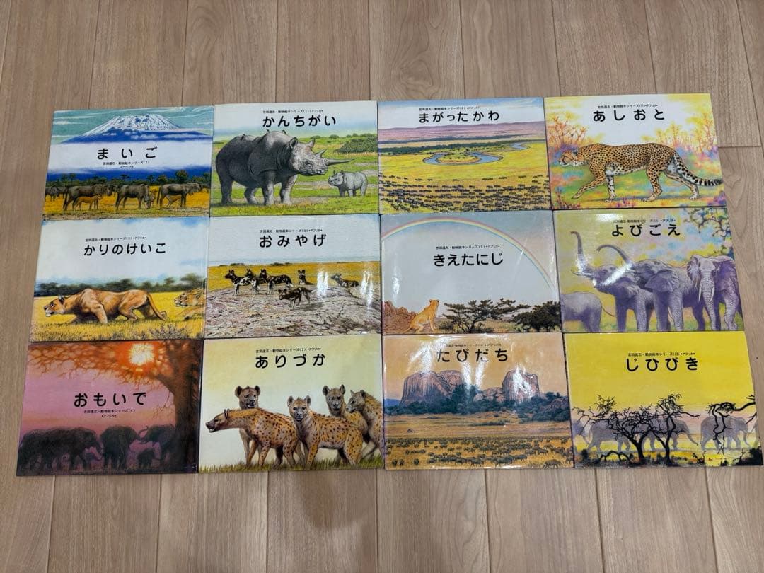 【希少】【絶版】吉田遠志　動物絵本シリーズ《アフリカ》12冊セット