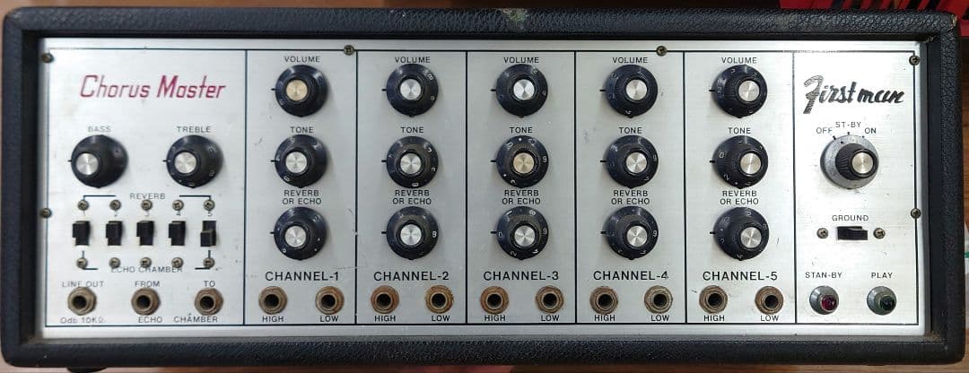 ■■Firstman　Chorus Master　ミキシングアンプ『真空管』