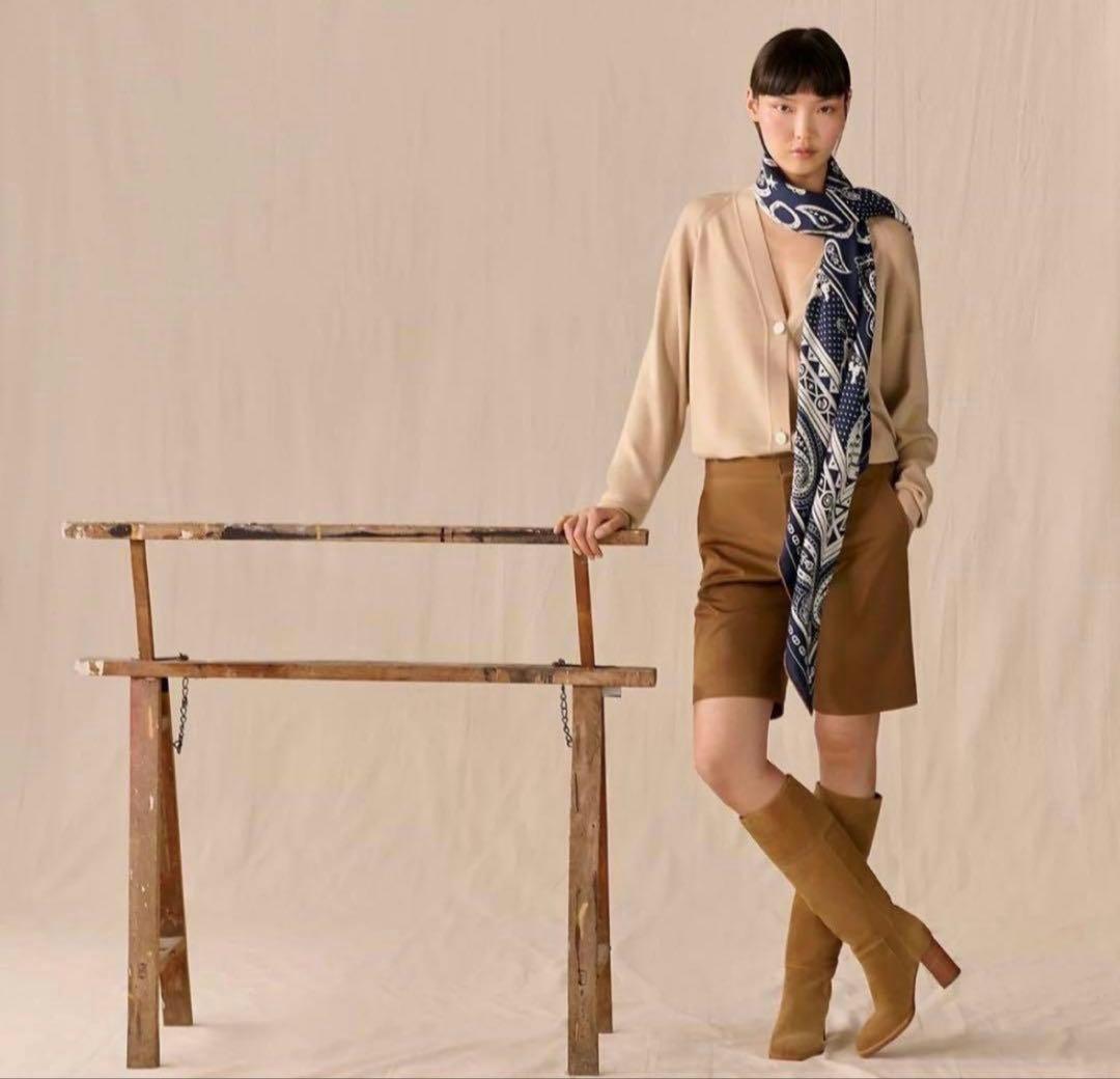 き*き様 新品未使用 エルメス カシシル140 シュヴァルドゥクール 新作 完売