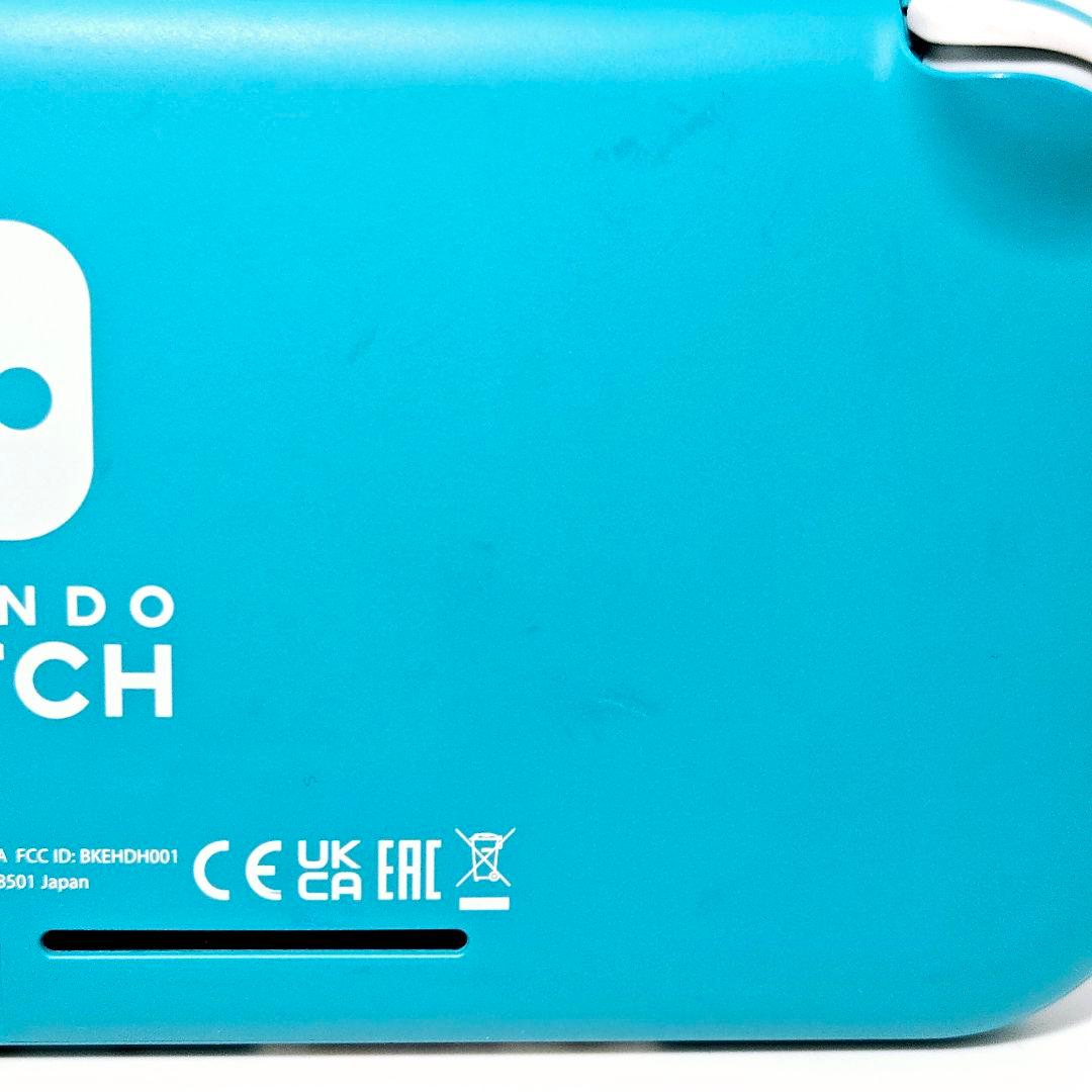 動作品【美品】Switch lite ターコイズ 本体 スイッチLite