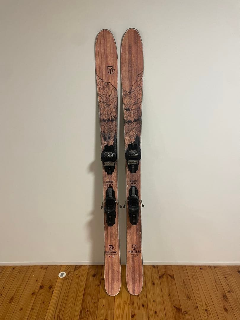 icelanticアイスランティックpioneer166cm ビンディングセット