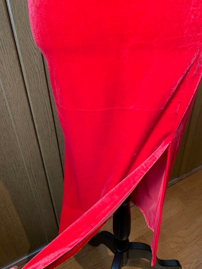 【3/31までゲリラSALE】赤アルゼンチンタンゴドレス衣装｜ラテンダンス