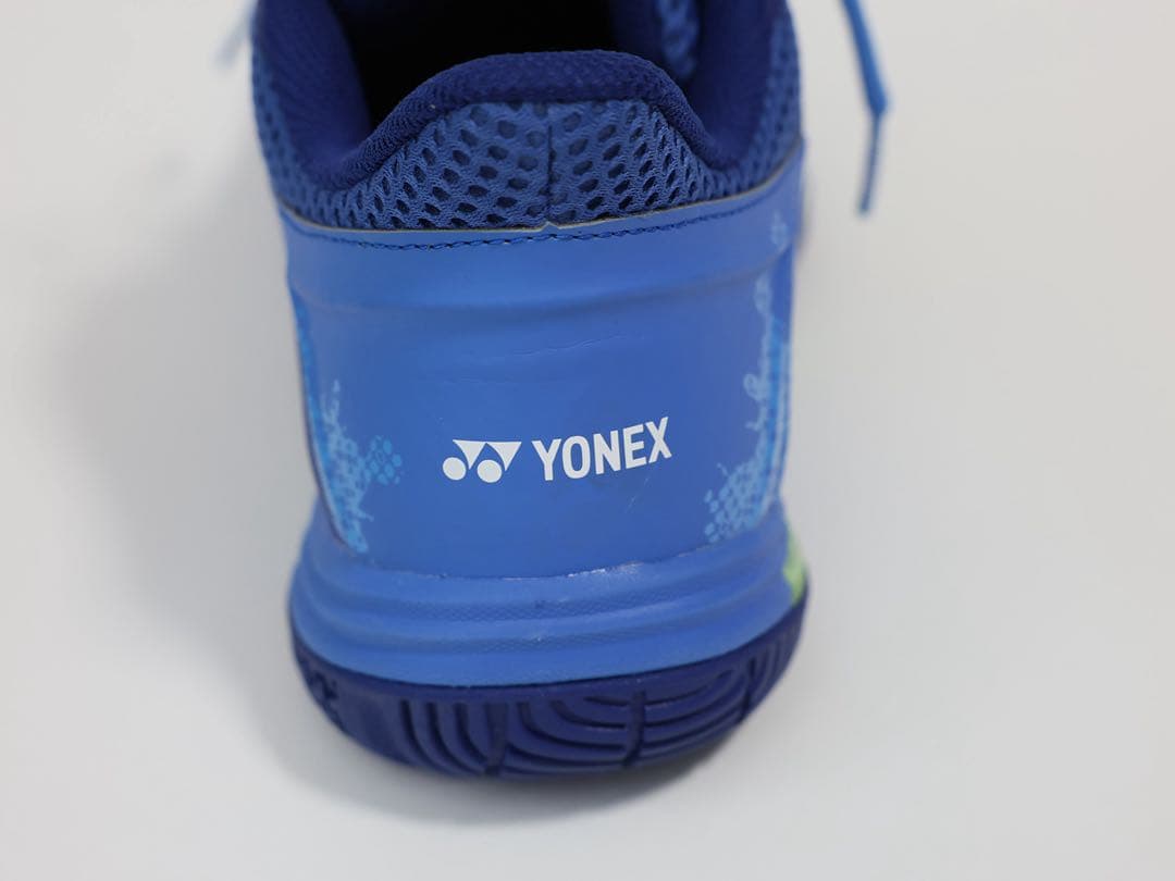 YONEX バドミントンシューズ 青色/緑色　24.0cm