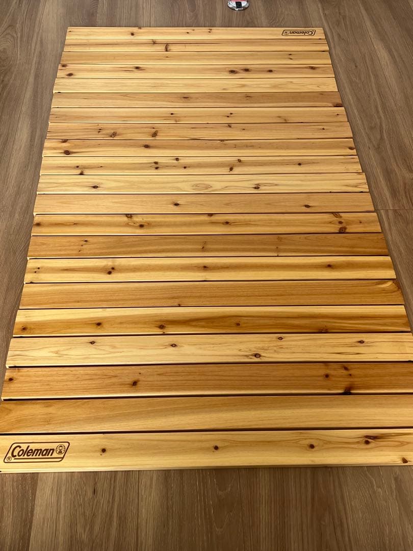 コールマン　ナチュラルウッドロールテーブル（120）