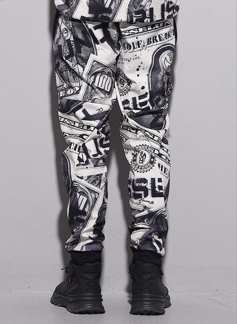 ¥82,500【ラッセルノ/5】ボンディングセットアップパーカージョガーパンツ