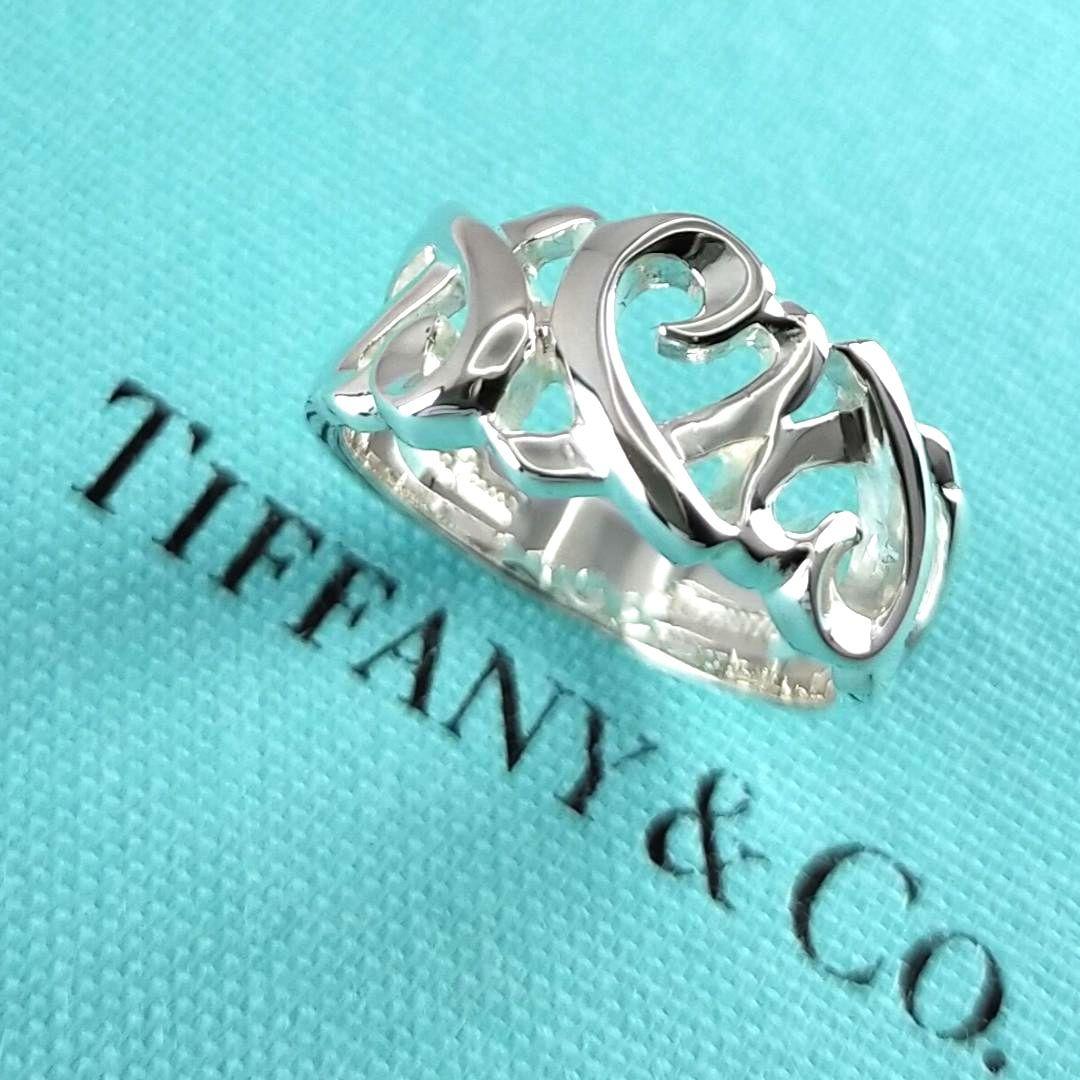 ◆SALE◆【ティファニー】ラビングハート　トリプル　10号　2280