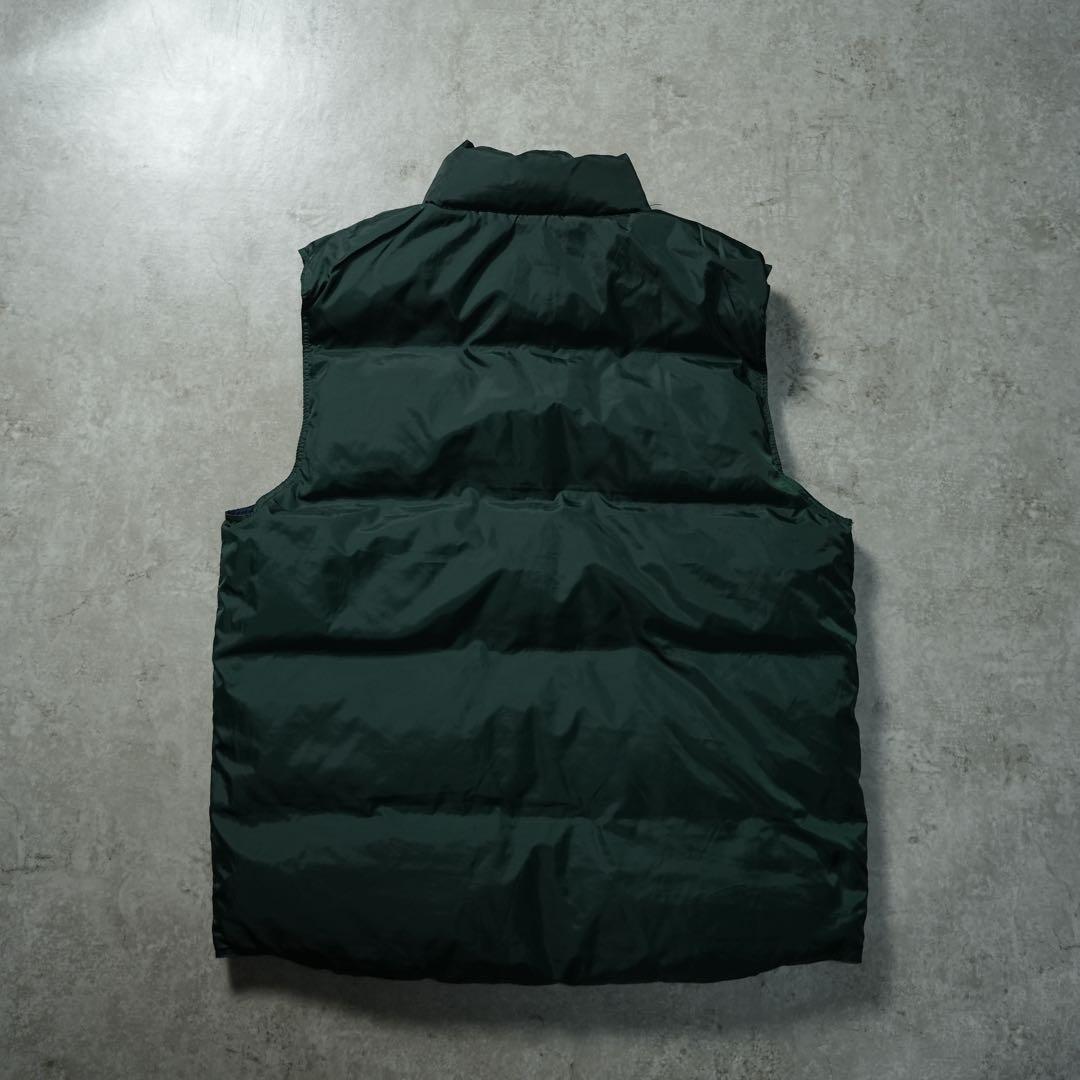 POLO RALPH LAUREN ダウンベスト リバーシブル ネイビーグリーン