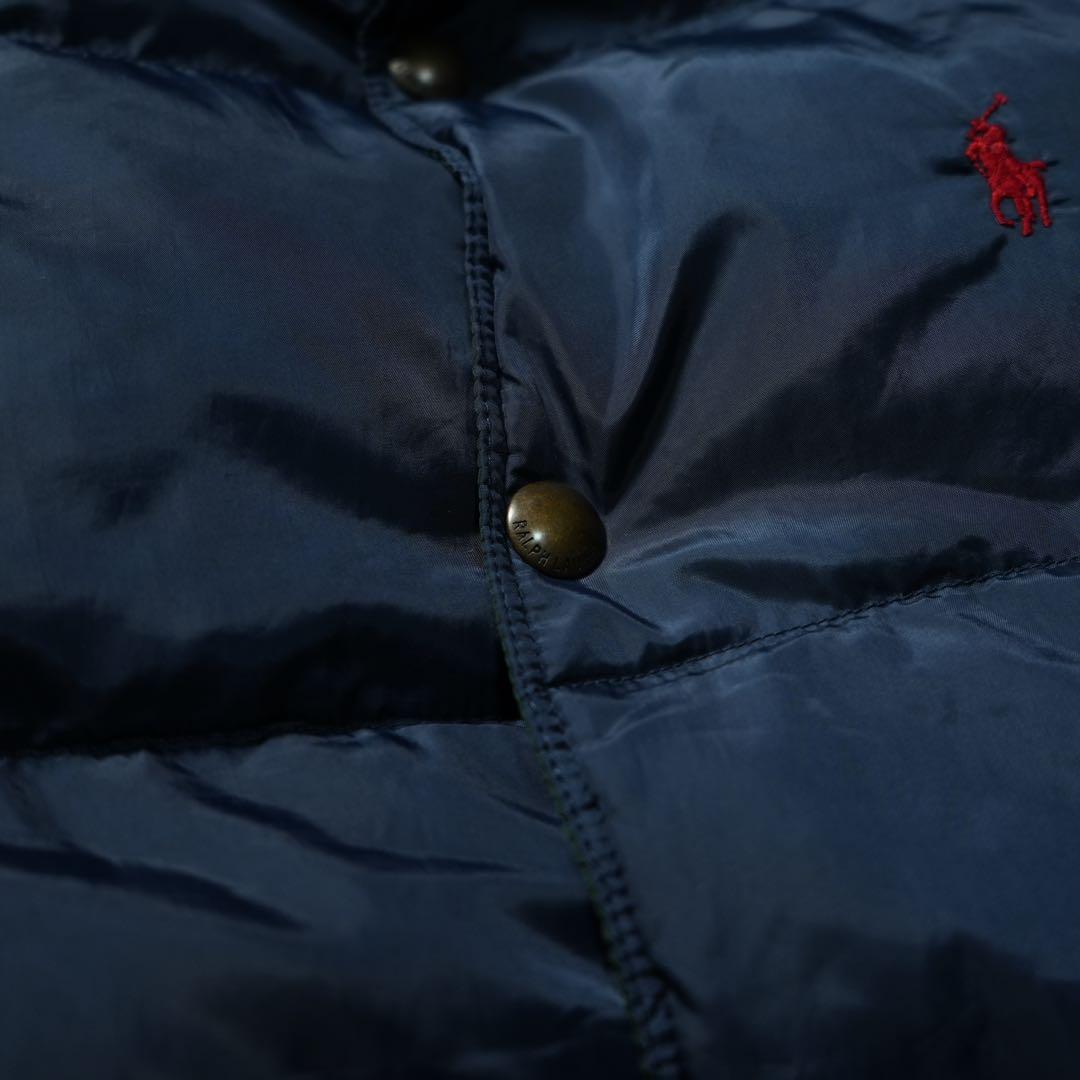 POLO RALPH LAUREN ダウンベスト リバーシブル ネイビーグリーン