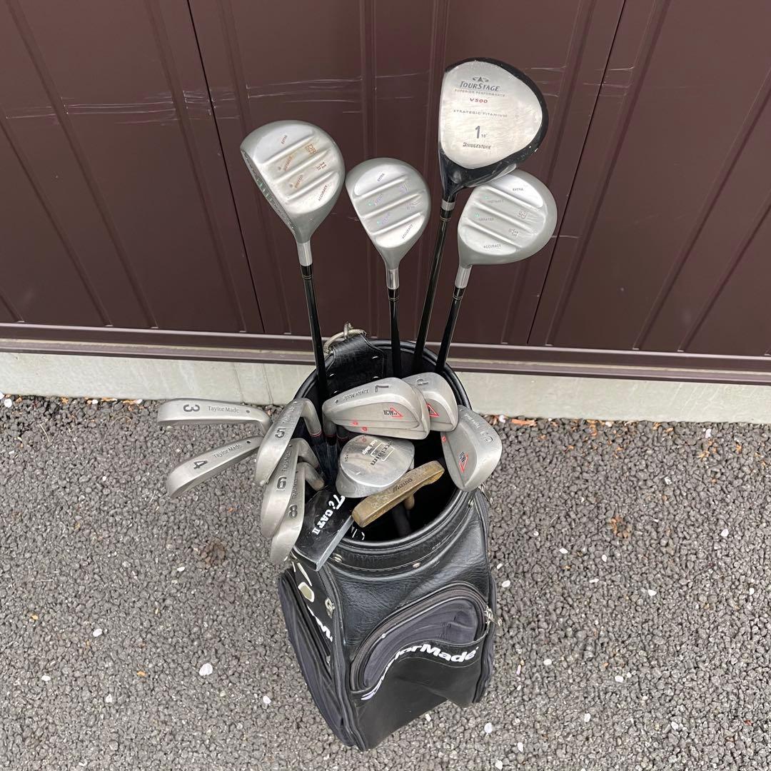 ◆レフティ◆ゴルフクラブセット テーラーメイド他セット◆R◆おまけ付き◆ジャンク