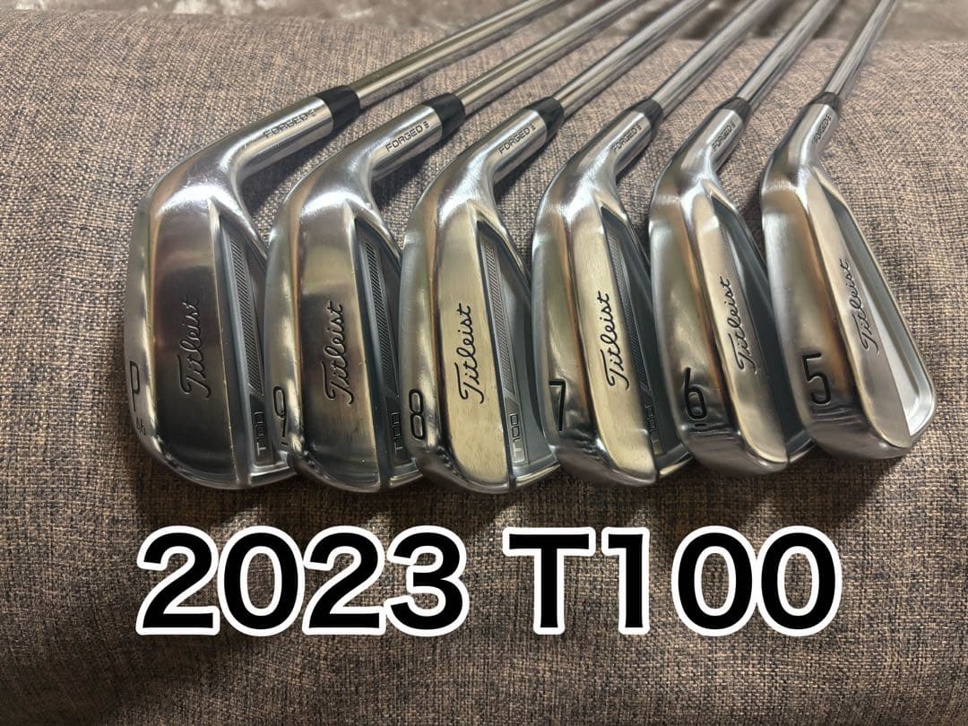 タイトリスト T100 2023 5-P 6本セット TITLEIST