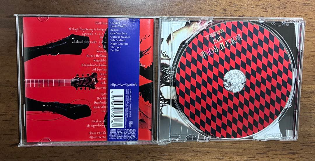 Közi Loki'n'Roll 、ZIZ CD4枚セット