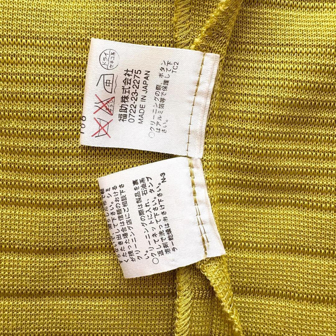 ✨ 美品✨ イヴ・サンローラン　ニットワンピース ポケット付　金ボタン　Mサイズ