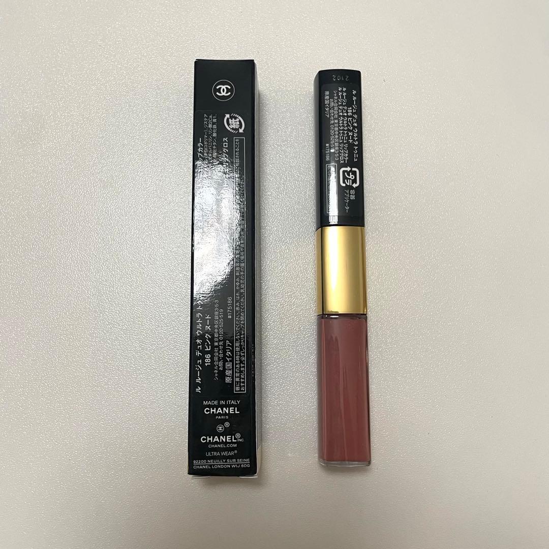 CHANEL ル ルージュ デュオ ウルトラ トゥニュ 186 新品未使用♡