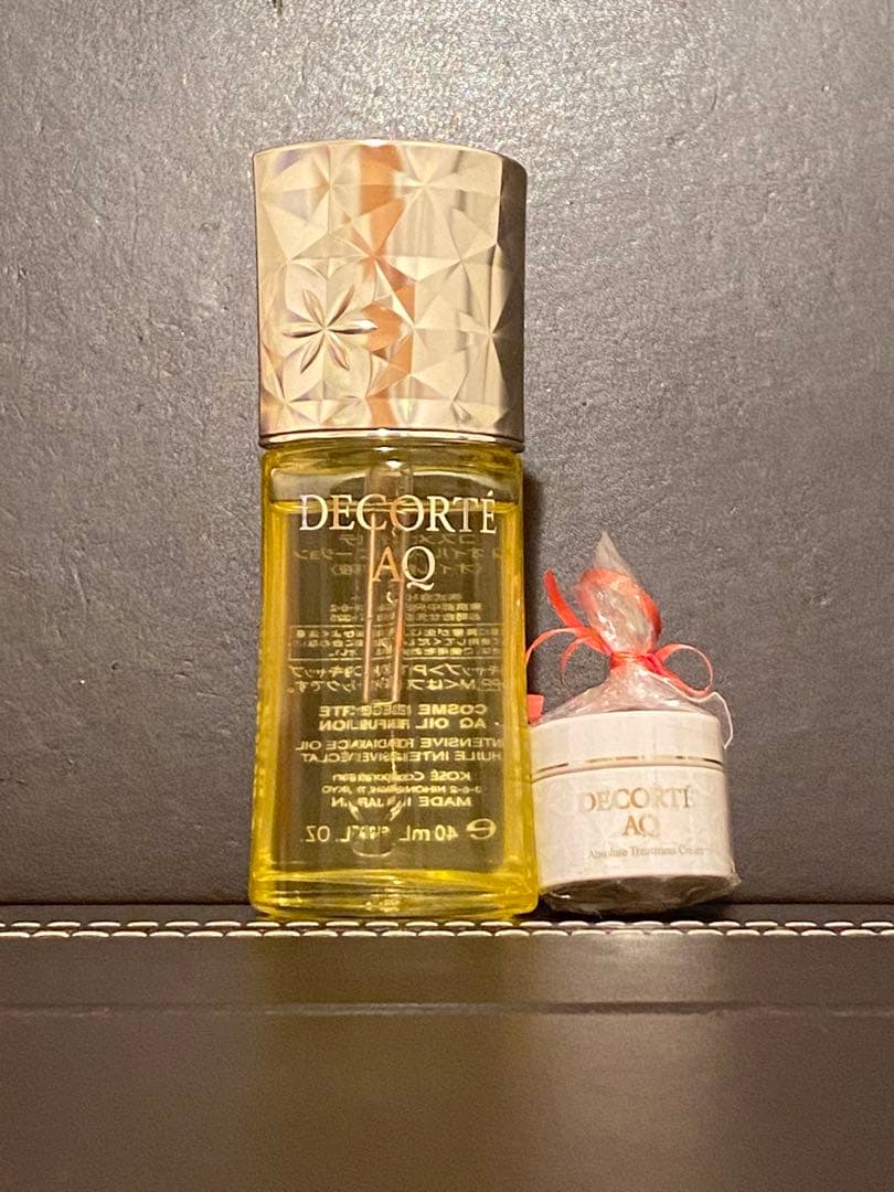 みぃ　コスメデコルテ　AQ オイルインフュージョン➕クリームサンプル