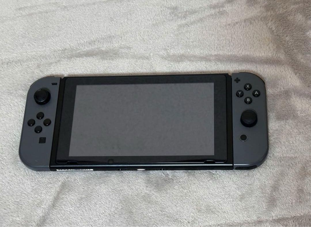 美品　Nintendo Switch 本体 グレー 付属品セット