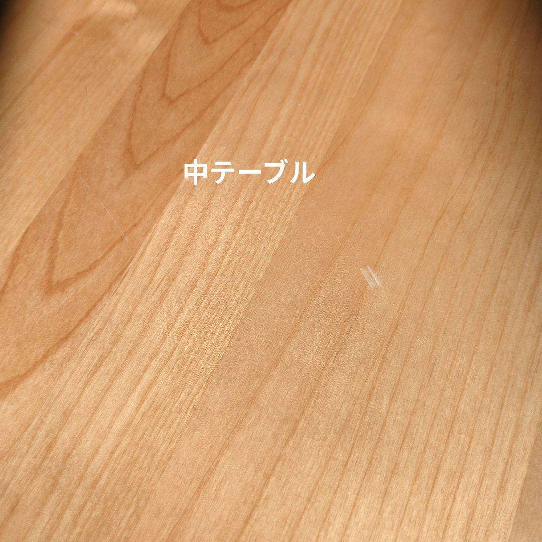 wtayer 高野木工 円形リビングテーブル 9バルーン伸張式 3枚