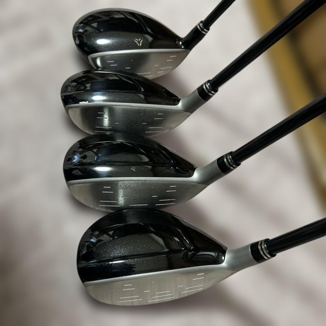 XXIO フェアウェイウッド4番　ユーティリティ3u4u5u 4本セットDST