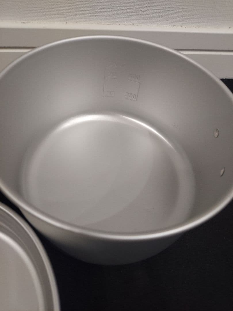  peak　アルミ制クッカー4点　チタンマグカップ2点