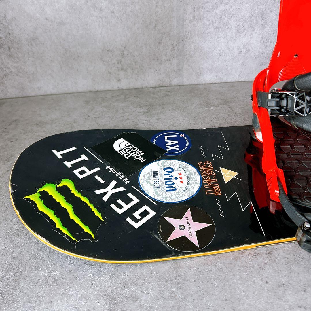 SALOMON147センチ×アリバイ　バインMサイズ　スノーボード2点セット