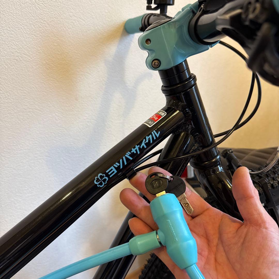 値下げしました！ヨツバサイクル　マウンテンバイク　 24インチ　3回使用　美品