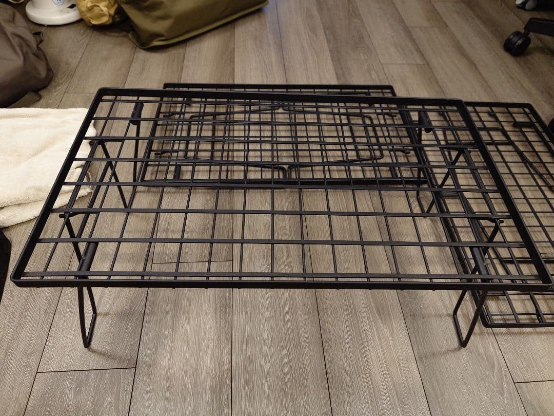 CAMPINGMOON フィールドラック3台　天板2枚