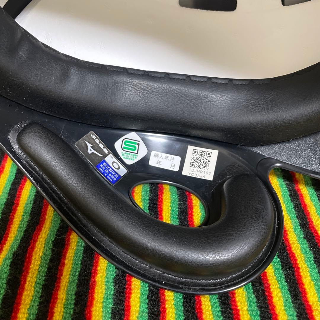 野球　ヘルメット マットブラック 右打者用