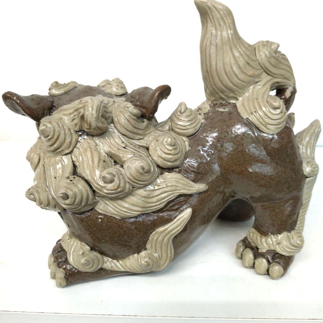 陶器製 シーサー 2体セット