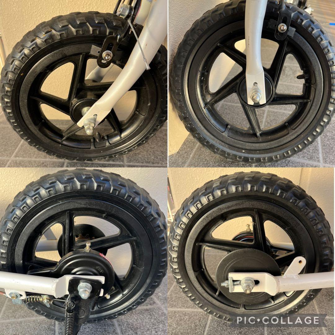 People ピープル　ケッターサイクル　12インチ　ホワイト　子供用　自転車