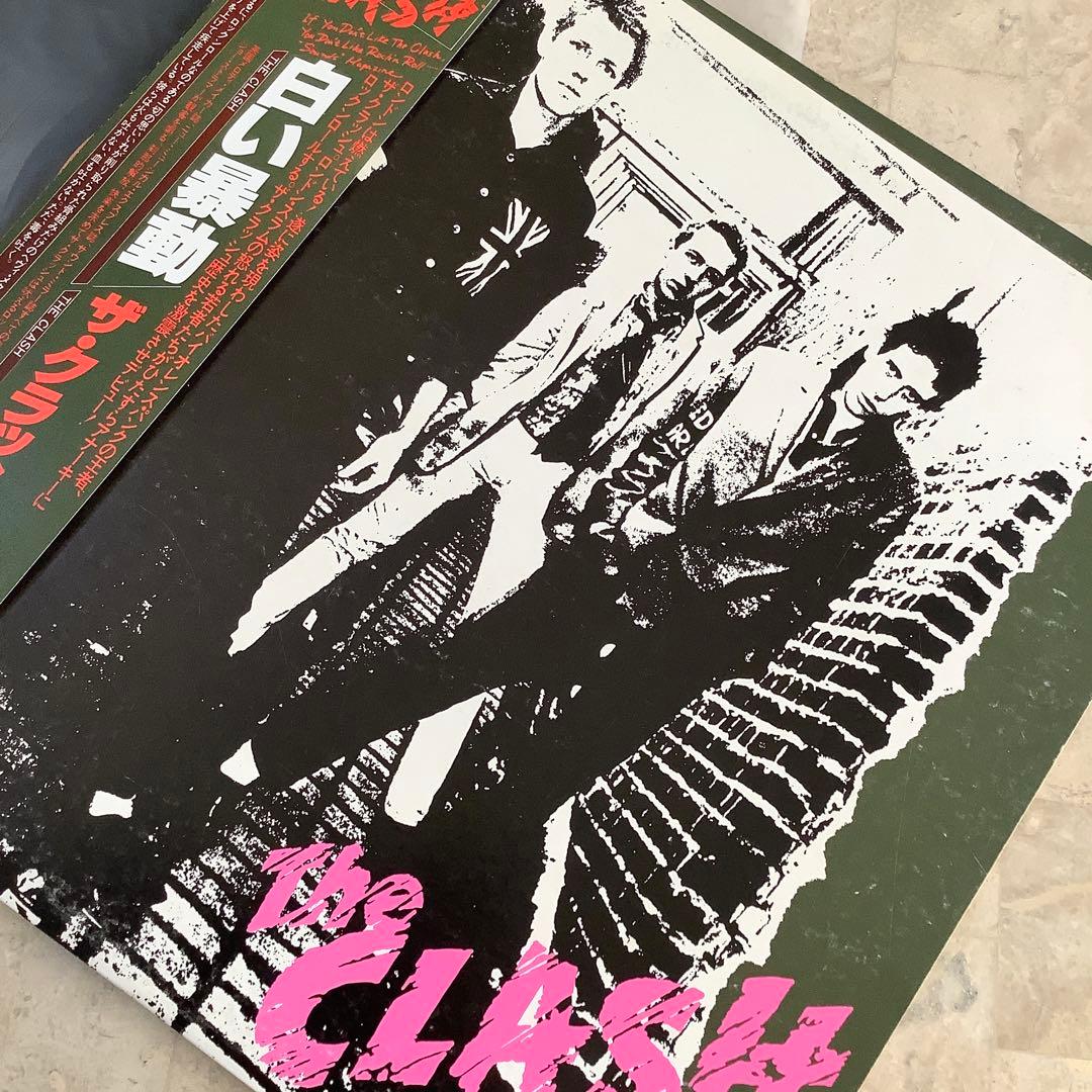レコード新品同様! 1979年発売 帯付 ザ・クラッシュ 白い暴動 ストラマー