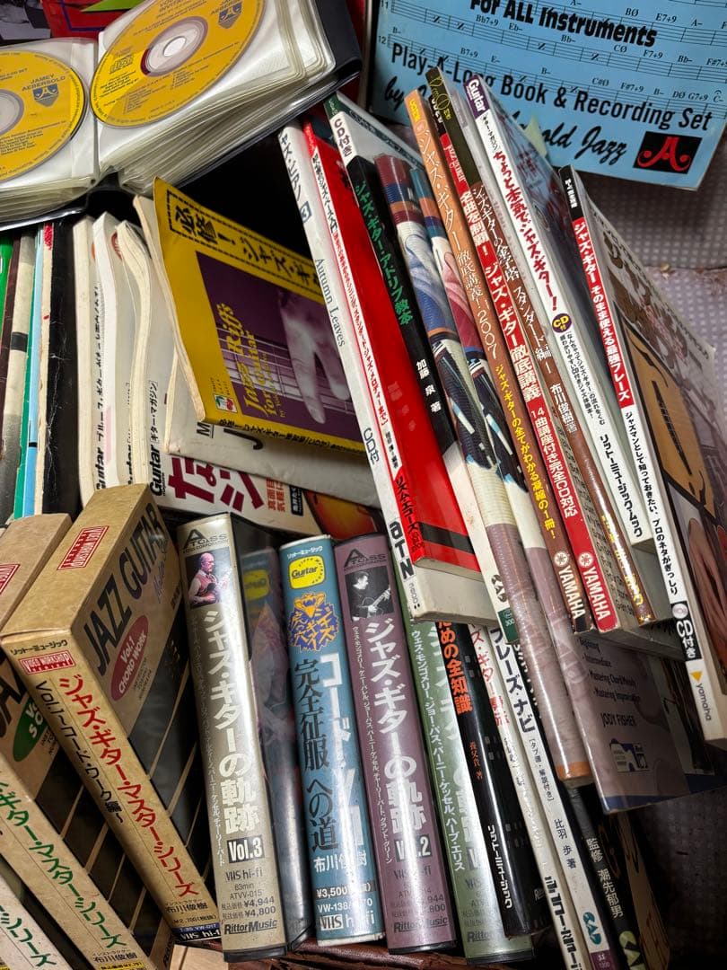 【Jamey 26冊セット】＋教則本（CD,VHS）+《本革トランク入》