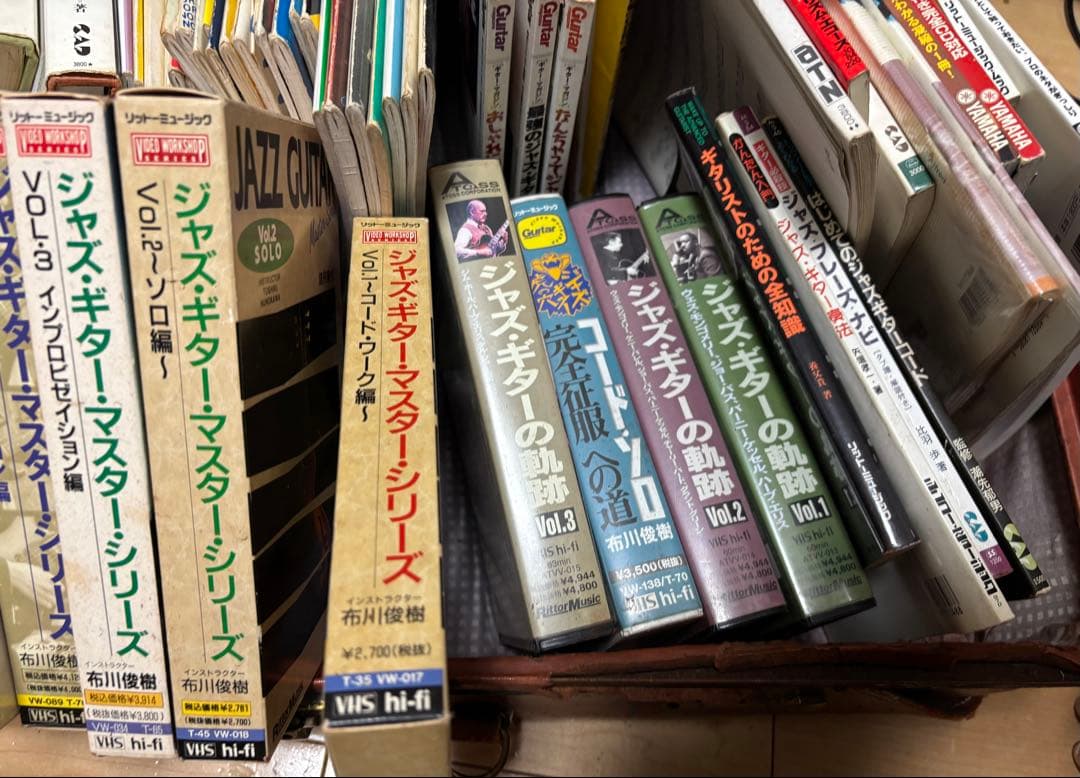 【Jamey 26冊セット】＋教則本（CD,VHS）+《本革トランク入》