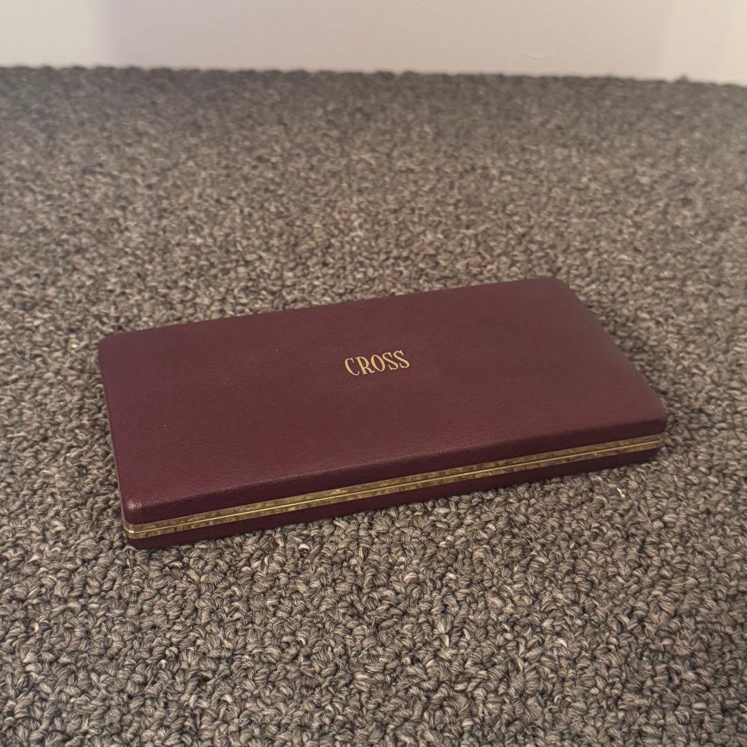 【美品】CROSS 14KT金貼り ボールペン シャーペン セット