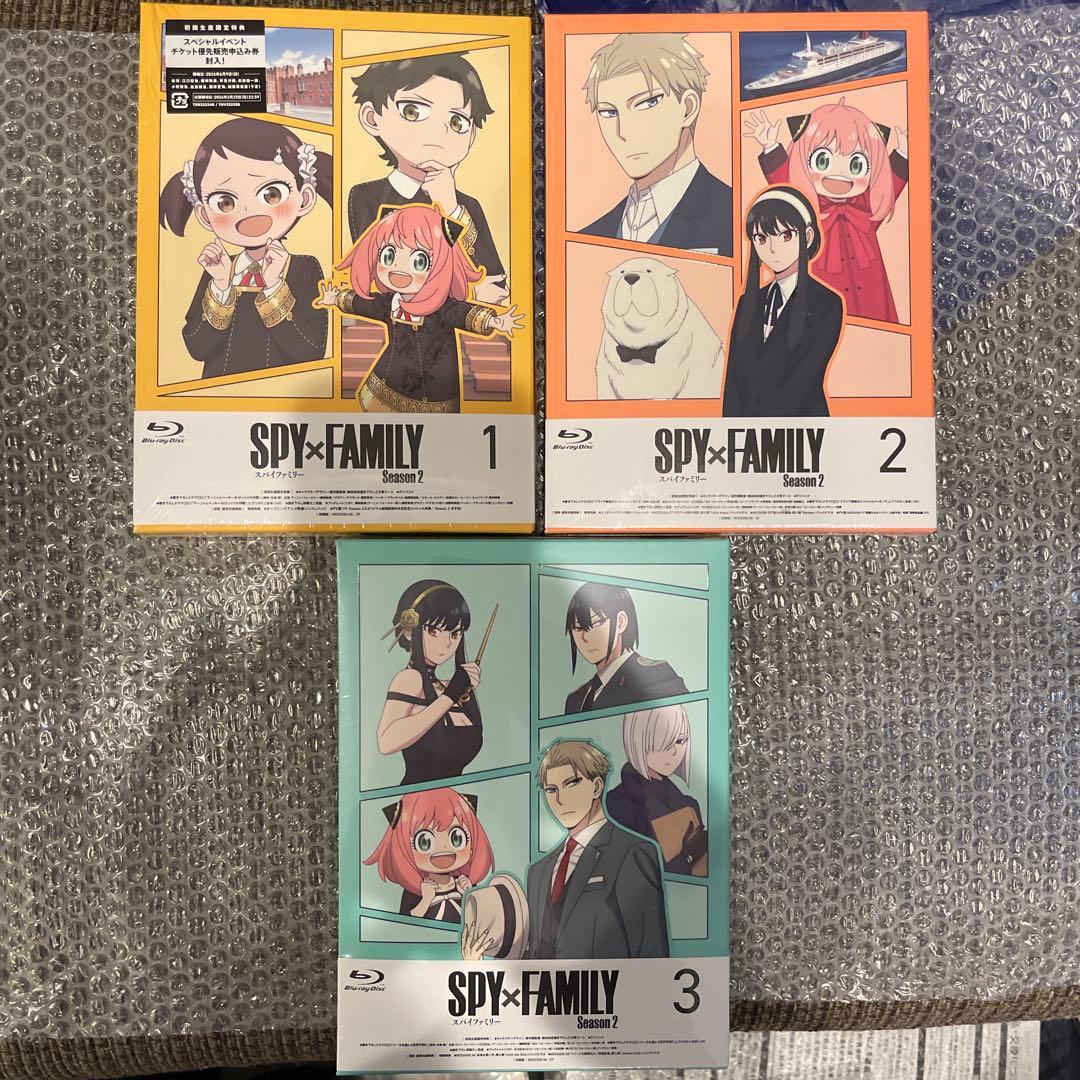 SPY×FAMILY 1期2期+CODE:White 豪華版 Blu-ray