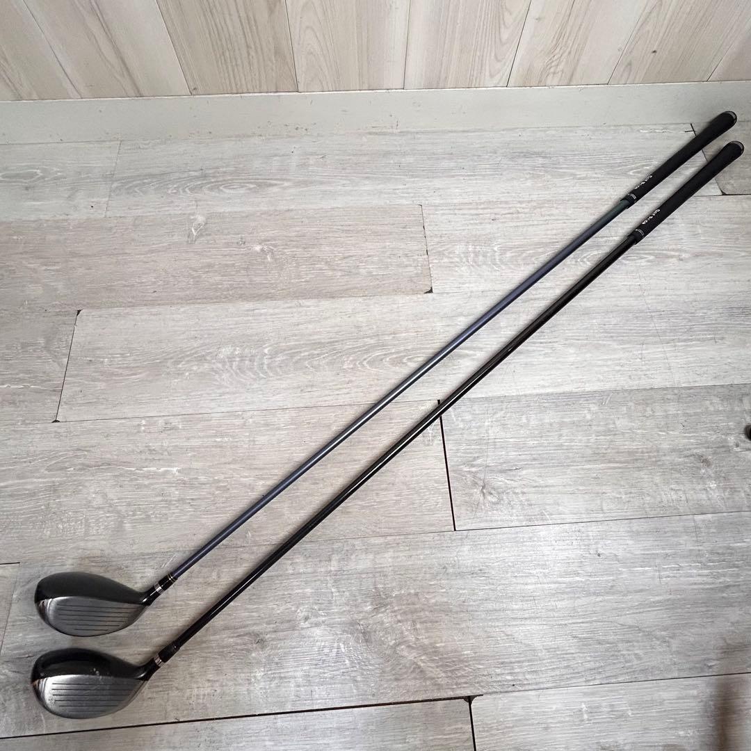 【メンズ右】スキッター ユーティリティ　2本セット 18° 24°