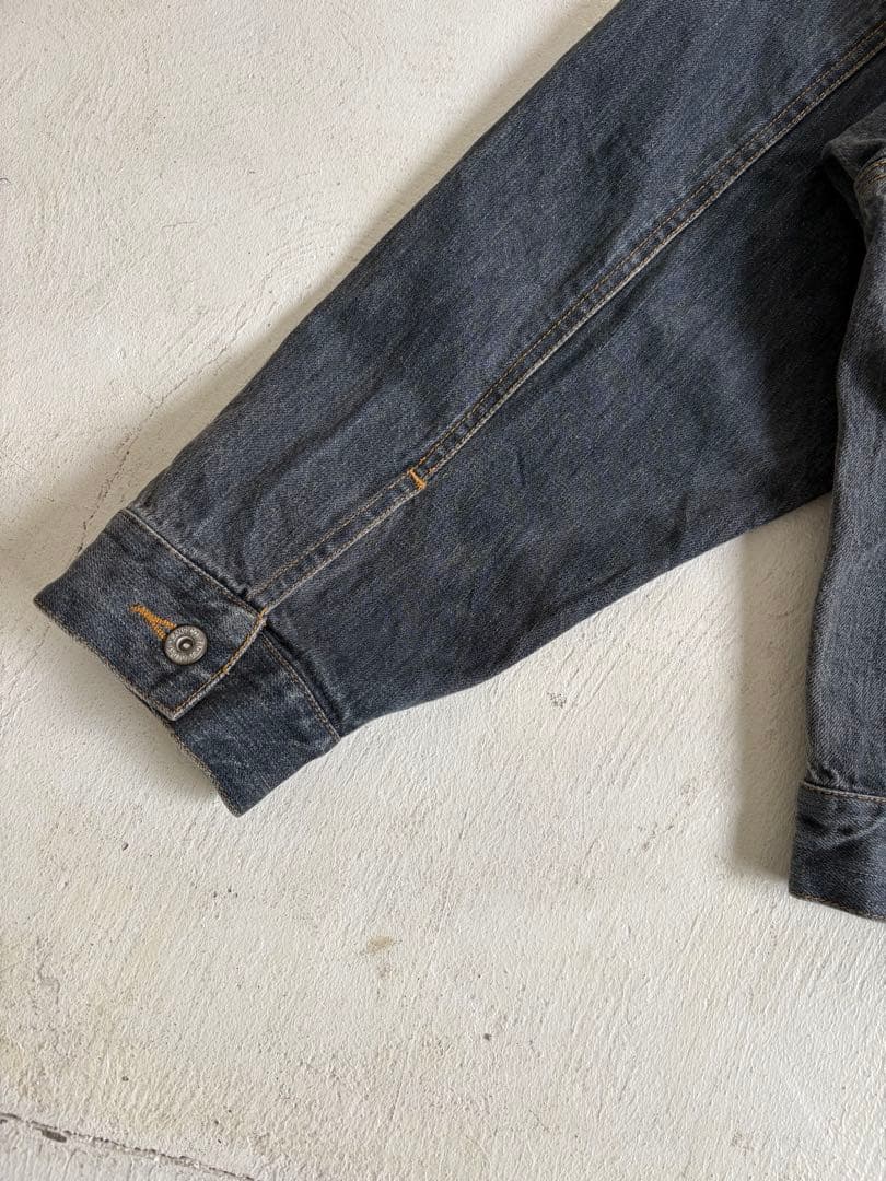 90s ブラックデニムジャケット ヴィンテージUSAリーバイスOUTERWEAR