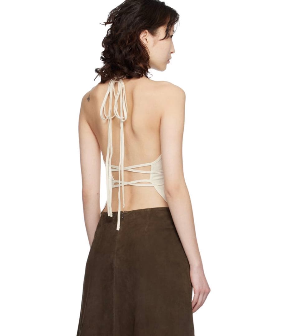 Baserange Mar エプロン ホルターネック トップス