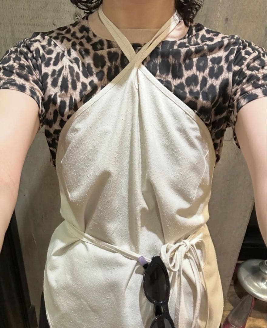 Baserange Mar エプロン ホルターネック トップス