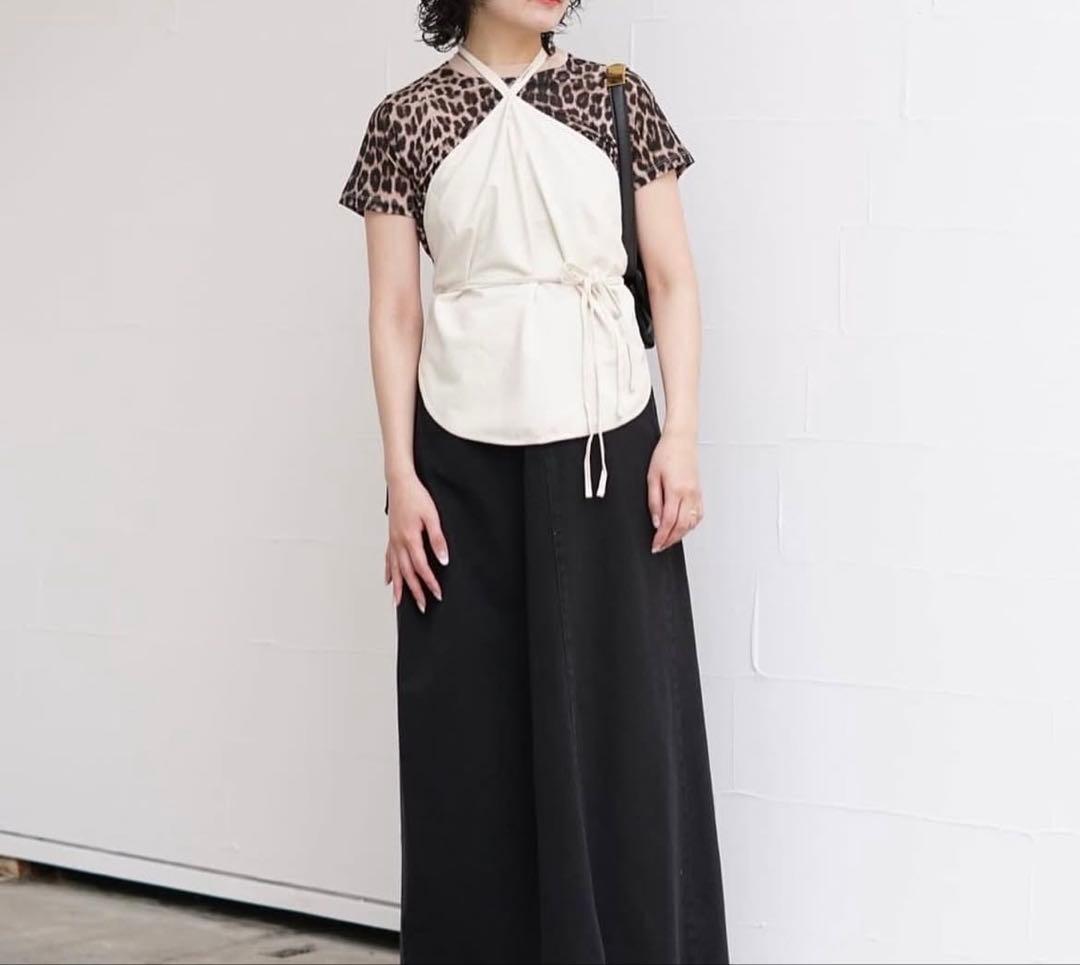 Baserange Mar エプロン ホルターネック トップス