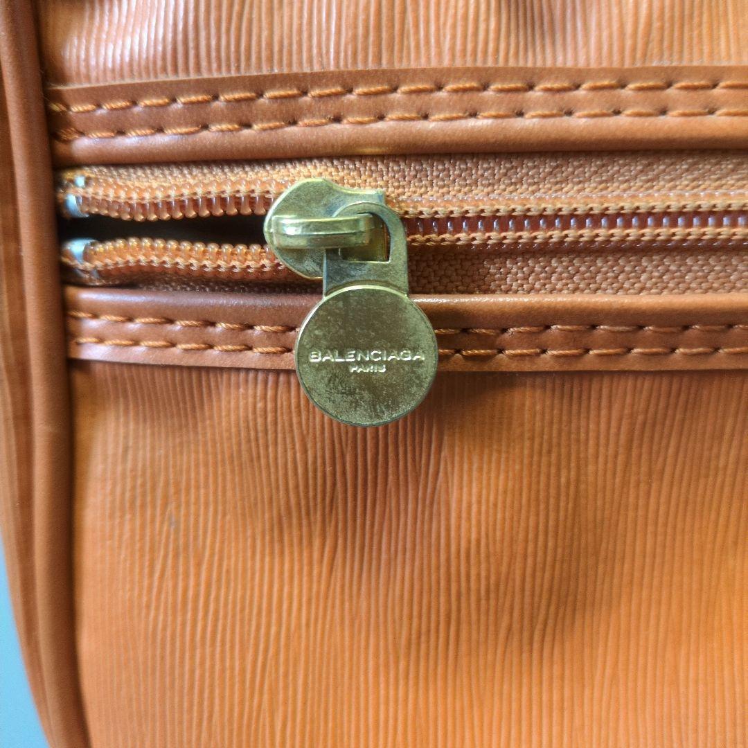 DUNLOP × BALENCIAGA レディース キャディバッグ キャメル