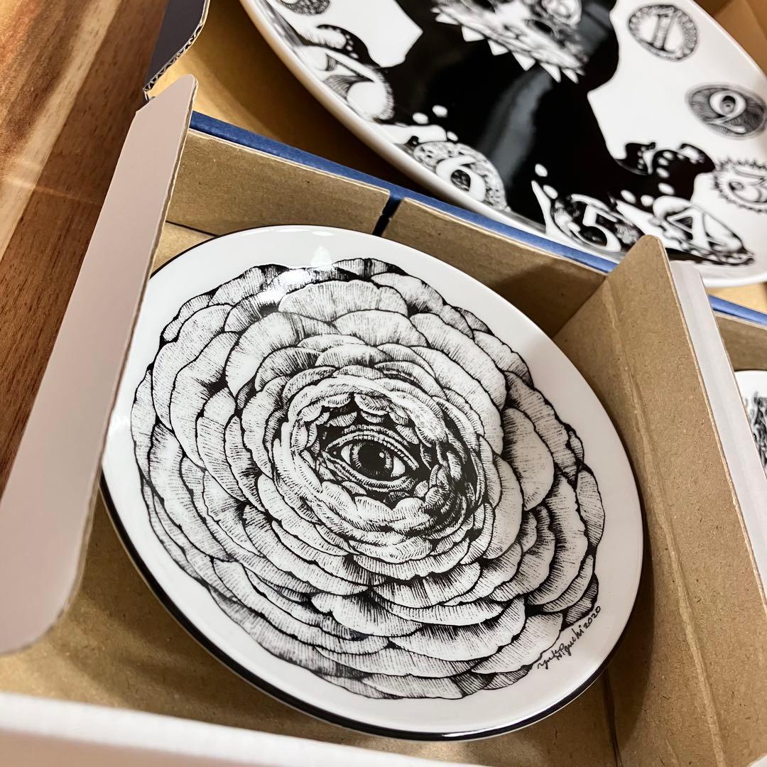 ヒグチユウコ サーカス展　テーブルウェア　皿　眼花　Fear ギュスターヴ