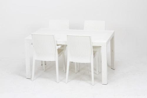 【新品・送料無料】ステラ　テーブル　８０×１４０　ホワイト