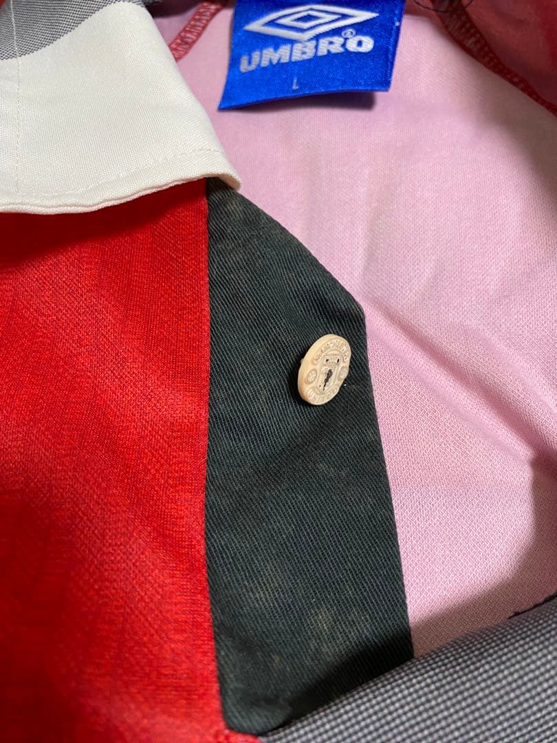 96-97マンチェスター・ユナイテッド　カントナ 半袖 ユニフォーム