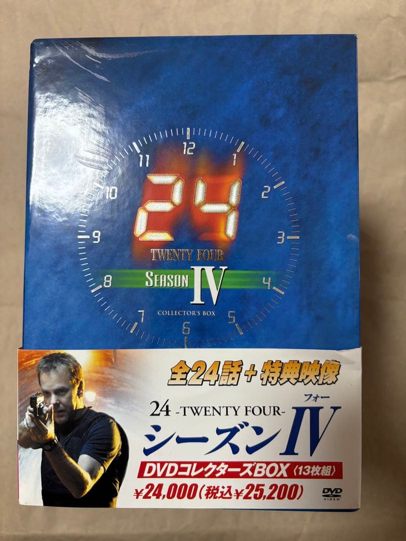 24シーズンⅣ DVDコレクターズボックス　13枚組