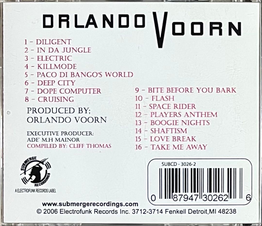 Orlando Voorn Ignitor オーランド・ヴォーン 限定盤CD